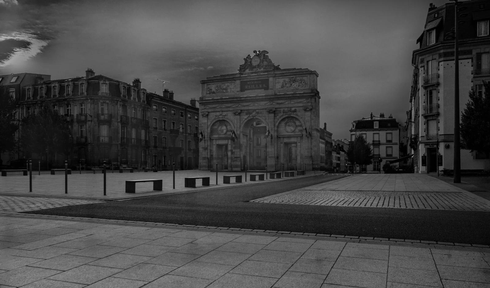 Fine-art architectural gate photograph
